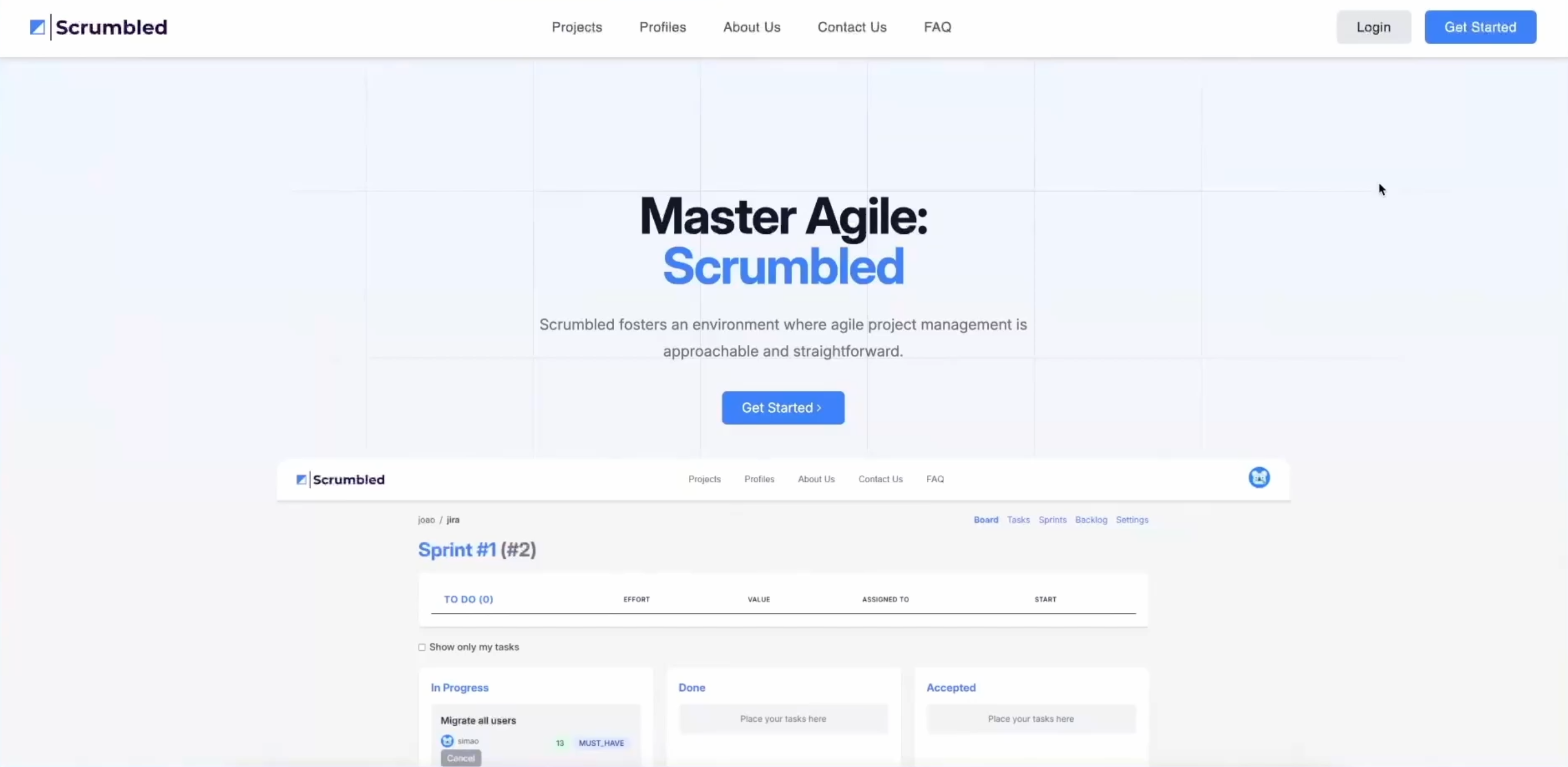 Scrumbled preview